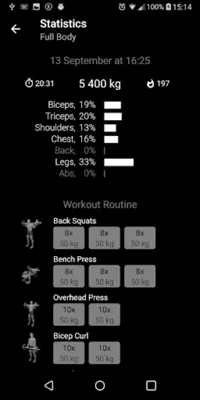 Bodybuilding. Weight Lifting android App screenshot 1