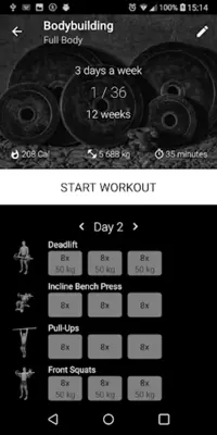 Bodybuilding. Weight Lifting android App screenshot 5